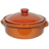 Emilio Terracotta Deep Dish with Lid Brown 13cm