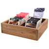 Acacia Divided Display & Tea Box