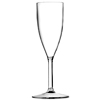 Excel Plastic Champagne Flutes 6.5oz / 185ml