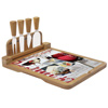 Easy Life Smart Idea Hinged Cheese Board with Cheese Knives 30 x 25cm