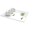 Easy Life Douce Provence Appetizer Serving Plate with Bowls & Spoons