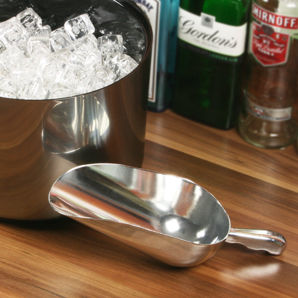 Aluminium Ice Scoops Ice Cube Scoop Bar Scoop Buy at Barmans
