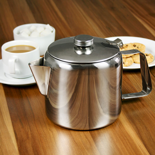 Coffee Pots Mirror Finish Large Commercial Coffee Pot Stainless Steel