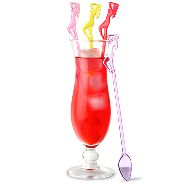 Sexy Lady Spoon Cocktail Stirrers Barmans.co.uk