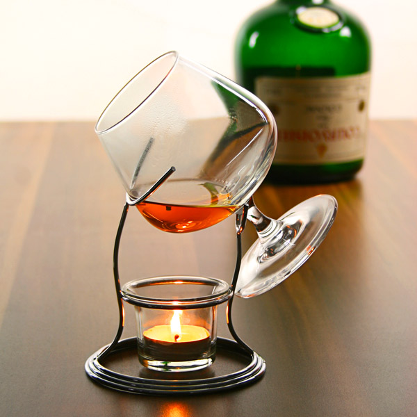 Cognac/Brandy Warmer & Glass Traditional Brandy Warmer Traditional