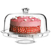 Multifunctional 5 in 1 Cake Stand and Dome