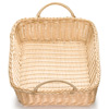 Ridal Rectangular Basket with Handles Natural 19 x 14 x 4inch