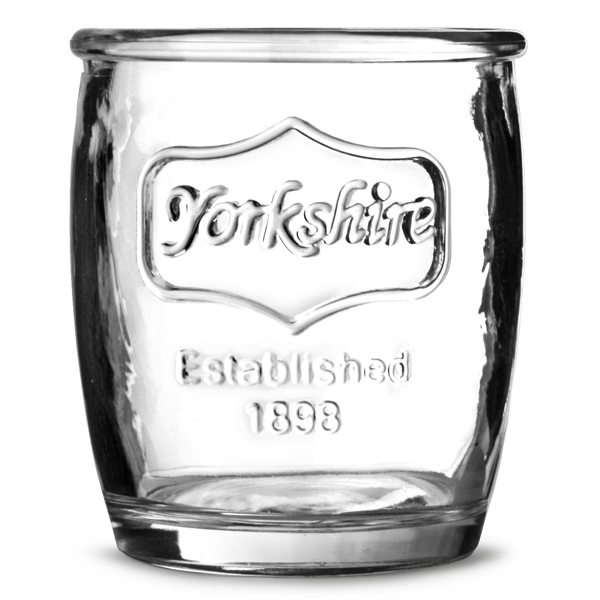 Yorkshire Medallion Shot Glasses 3.5oz / 100ml Barmans.co.uk