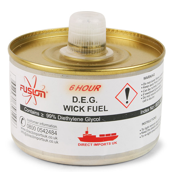Fusion Chafing Fuel 6 Hour Chafing Dish Fuel Wick Fuel Buy at Barmans