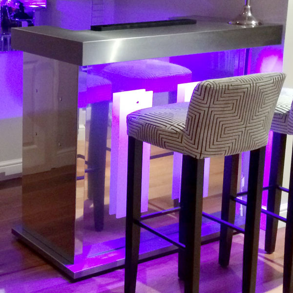 Quenchito LED Home Bar Contemporary Home Bars Bar Furniture Buy at Barmans