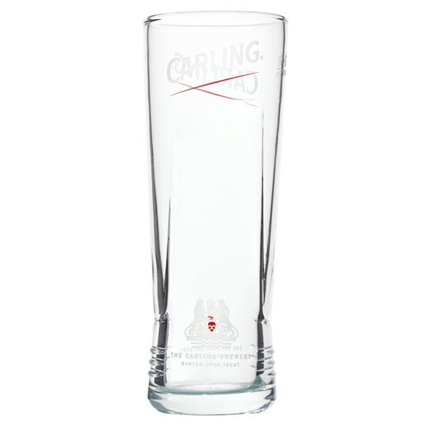 Carling Pint Glasses CE 20oz / 568ml Buy Branded Beer Glasses Pint