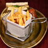 Square Chip Fryer Food Presentation Baskets