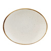 Churchill Stonecast Barley White Oval Coupe Plate 19.2cm