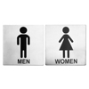 Stainless Steel Toilet Signs