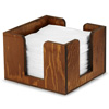 Wooden Cocktail Napkin Caddy