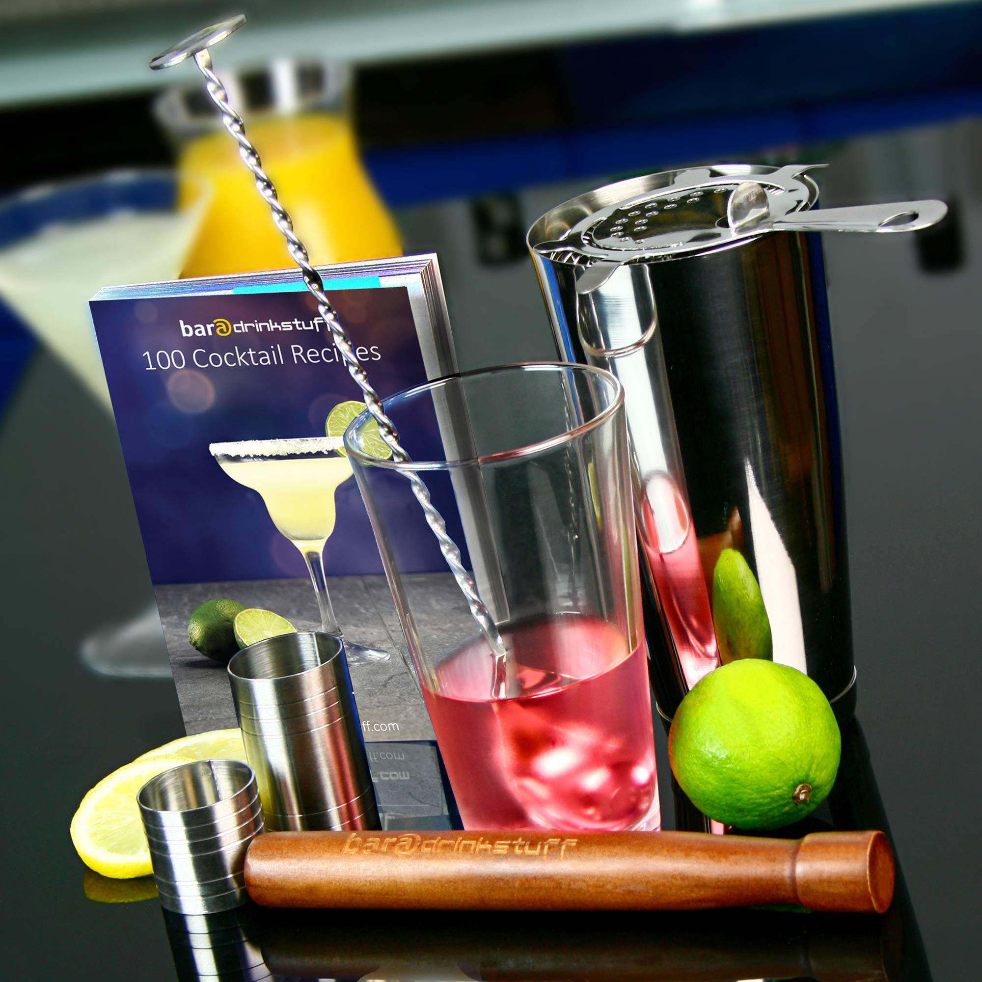 Luxury Home Cocktail Set with Book Cocktail Gift Set Cocktail Starter