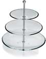 Ca'd'oro 3 Tier Service Platter