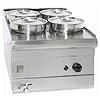 Parry 600 Series LPG 4 Pot Wet Bain Marie PGWB4P