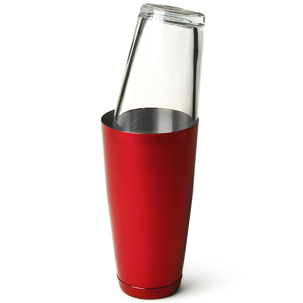 Professional Boston Cocktail Shaker Red Boston Shaker Boston Bar