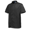 Chef's Basic Stud Short Sleeve Jacket Black