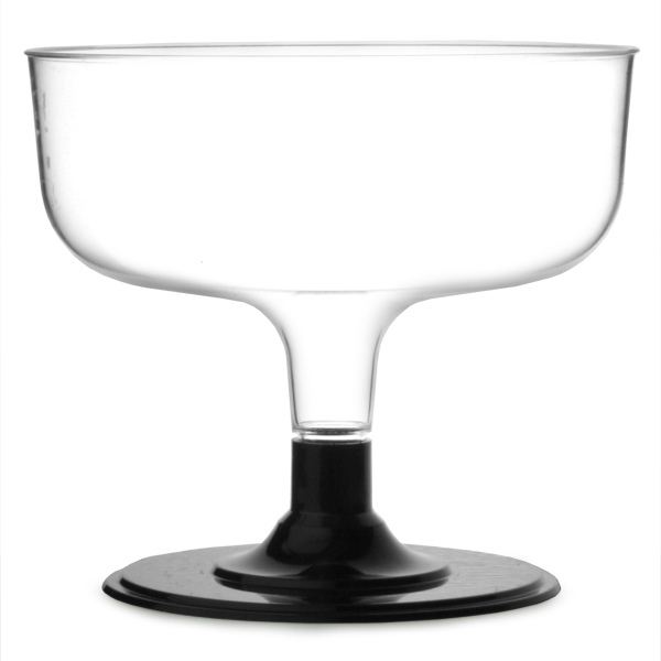 Disposable Margarita Glasses 6.3oz / 180ml Disposable Cocktail Glass Plastic Cocktail Glass