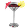 Stainless Steel Martini Glasses