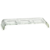 Cristal 3 Compartment Acrylic Sauce Dish