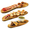 Genware Olive Wood Rustic Platters