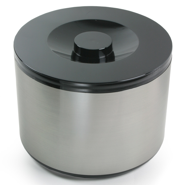 Plastic Ice Buckets Brushed Aluminium Effect Large Ice Bucket Ice