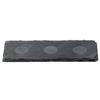 Slate 3 Recess Oblong Tray 30 x 10cm