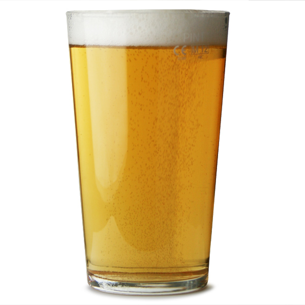 Conique Pint Glasses 20oz / 568ml Nucleated Beer Glass Pint Glasses