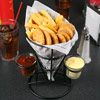 Retro French Fry Cone with Sauce Dippers