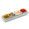 Royal Genware Rectangular Tray & Square Dishes