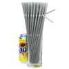 Bendy Straws Silver 9.5inch