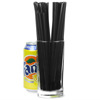 Spoon Straws 8inch Black