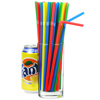 Summer Bright Bendy Straws 8.5inch