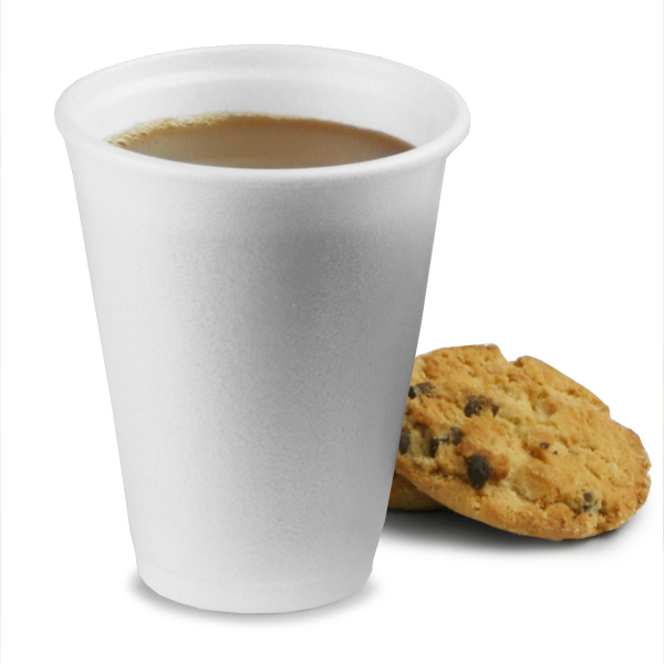 Disposable Poly Cups 7oz / 200ml Polystyrene Coffee Cup Styrofoam