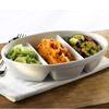 Royal Genware 3 Division Vegetable Dishes