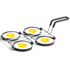 Chrome Plated Non-Stick 4 Egg Ring