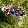 Galvanised Steel Oval Party Tub