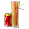 Bendy Straws 8inch Neon
