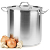 Medium Stainless Steel Stockpots & Lids