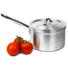 Genware Heavy Duty Aluminium Saucepans & Lids