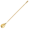 Gold Plated Teardrop Bar Spoon