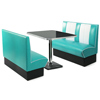 Retro Diner Booth Set Duck Egg Blue