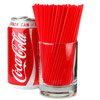 Sip Straws 5inch Red