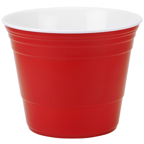Red Cup Party Bucket Ice Buckets at drinkstuff