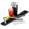 Black Cocktail Shaker Set