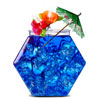 Hexagonal Cocktail Fish Bowl 30oz / 887ml