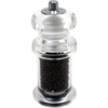 Genware Dual Pepper Grinder & Salt Shaker Acrylic 14cm